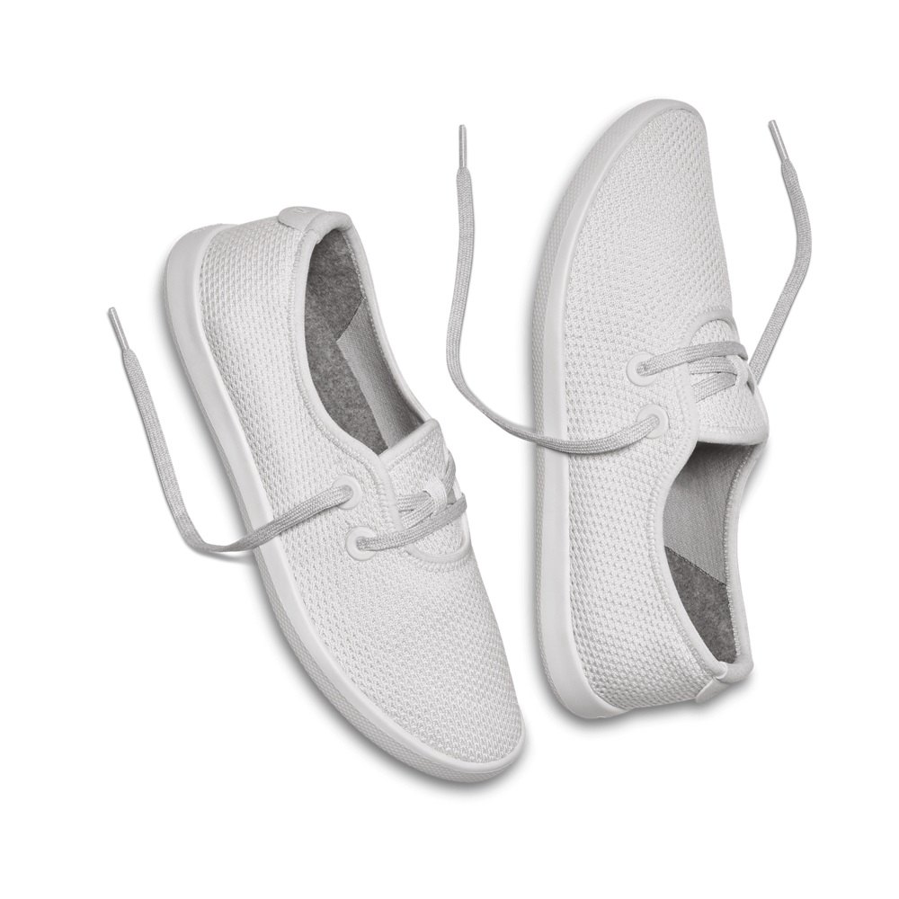 Allbirds Women\'s Tree Skippers - Boat Shoes White - PSN879320